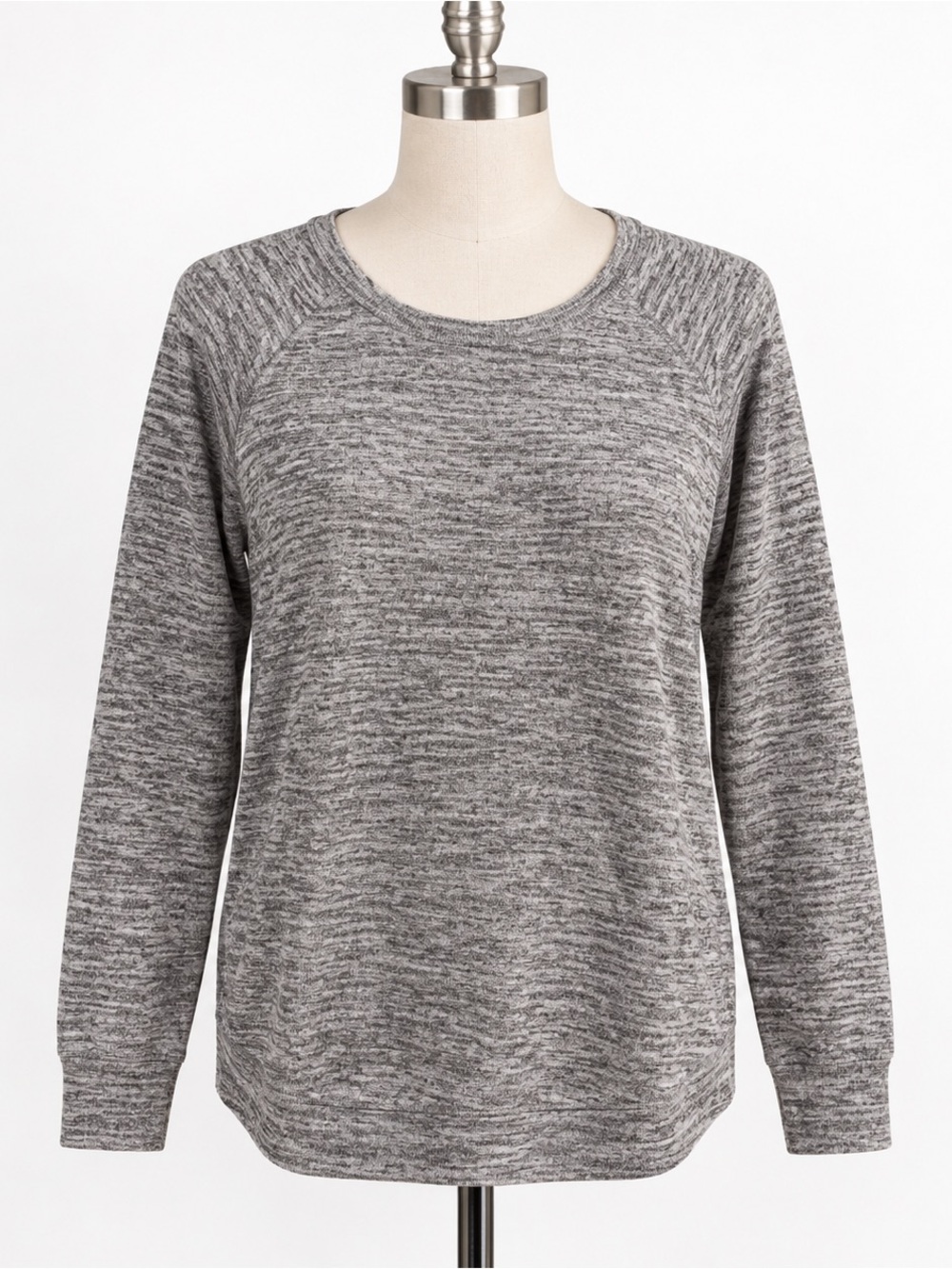 Buffalo David Bitton crewneck knit jersey swearshirt top S